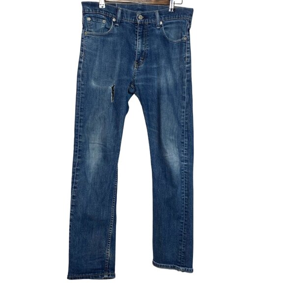 Vintage Levis 557 Jeans Mens W30 L30 Straight FitBlue Denim